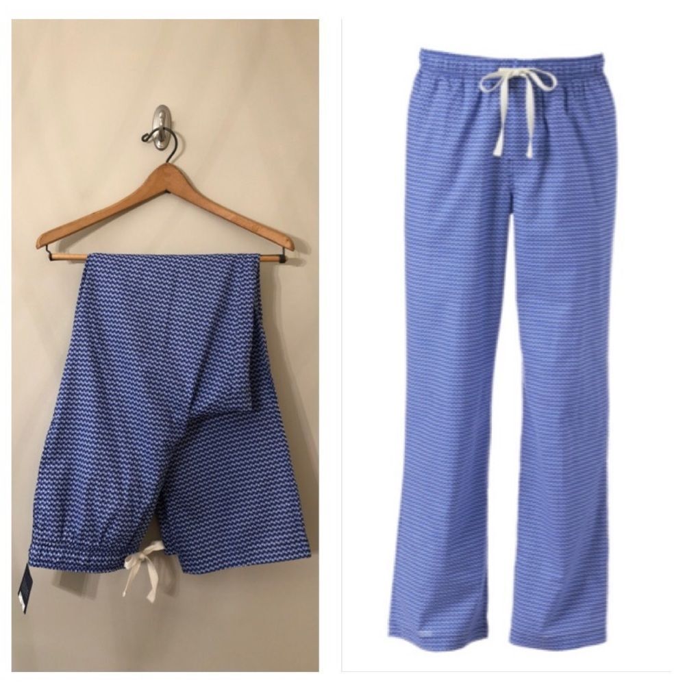 Croft & Barrow Cotton Sailboat Print Sleep Pants S